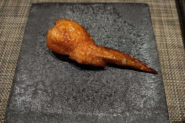 Chicken Wing stuffed with Foie gras